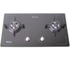 Bếp gas âm Rinnai RVB-212BG(SL) (Đen)