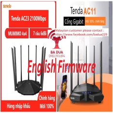 ♤∈✇ Bộ Phát Wifi Router Wifi Tenda AC23 AC2100 AC11 AC10 AC5 AC5S AC6 AC7 AC1200 F6 AX1803 AX1800