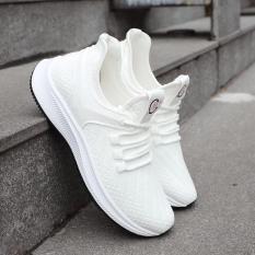 Giày Sneaker thể thao Nam nữ thời trang giá rẻ phong cách Hàn quốc mới nhất năm 2019-2020- 004 -trắng