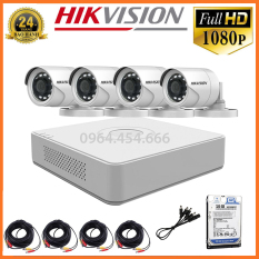 Bộ Camera Quan Sát 4 Mắt Hikvision 2.0MP Full HD – Bộ Camera Giám Sát Hikvision