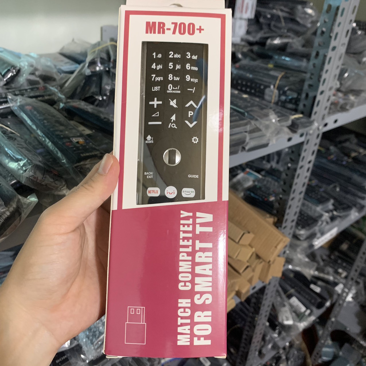 Điều khiển tivi LG MR700 có chuột bay, không hỗ trợ giọng nói, Remote LG mr-700 thay thế các dòng...
