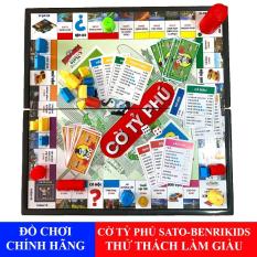 Đồ Chơi Trí Tuệ Sato Cờ Tỷ Phú Board Games Khám Phá Tư Duy Làm Giàu Của Bé