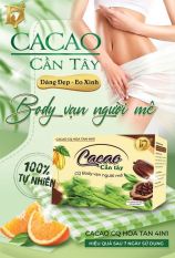 Ca cao cần tây giảm cân CQ body hộp 10 gói