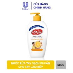 Nước rửa tay sạch khuẩn Lifebuoy Cho Tay Làm Bếp 500G