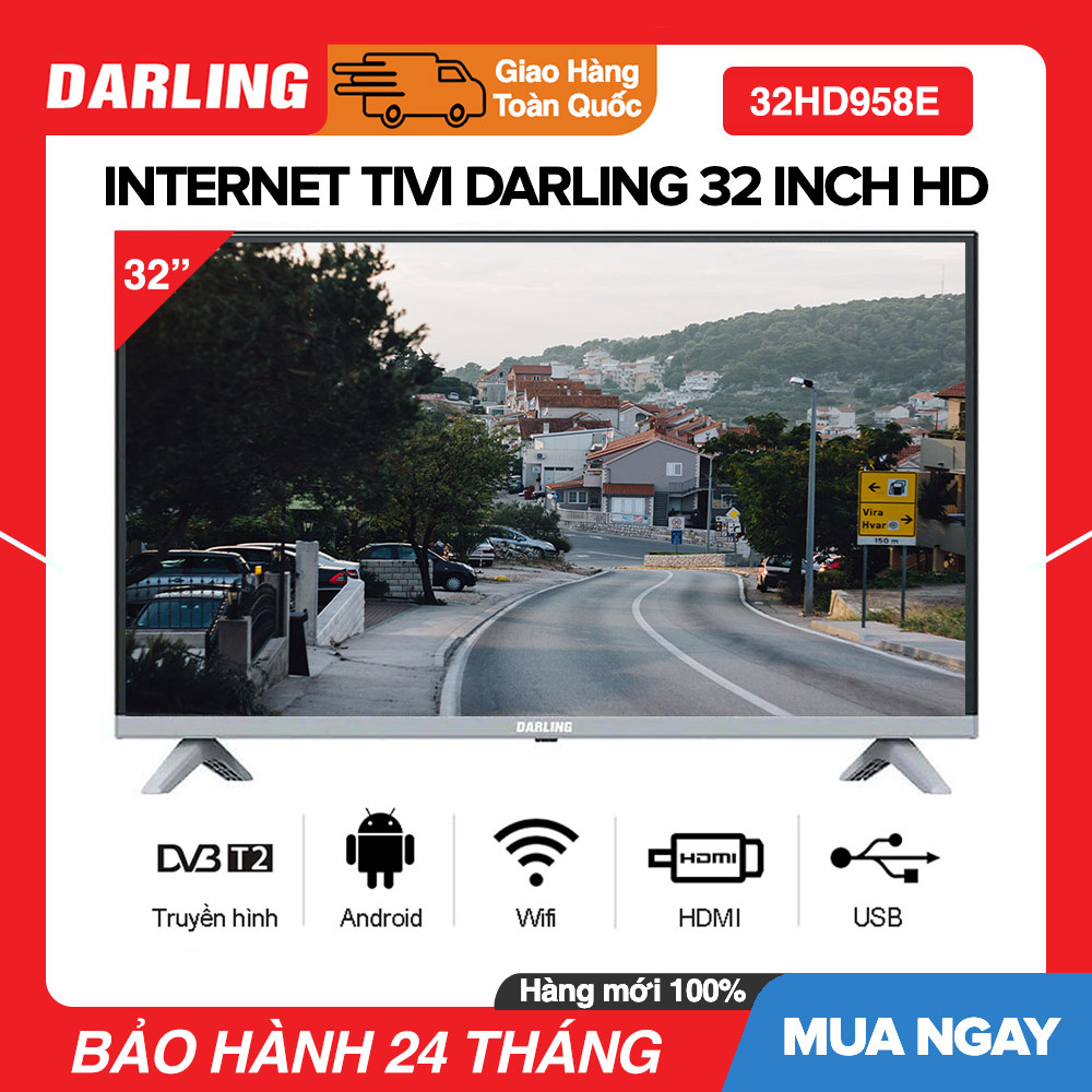 [Sản Phẩm Mới] Youtube TV Darling 32 inch Kết nối Youtube Model 32HD958E / 32HD966S / 32HD960S1 / 32HD960(HD Ready...