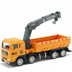 Xe đồ chơi mô hình, xe tải nâng hàng cho bé chất liệu nhựa an toàn, kích thước lớn