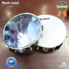 Trống Gõ Bo – Lục Lạc – Trống Lắc Tay – Tambourine Yamaha Chất liệu mặt Mica cao cấp, in logo YAMAHA – Kích thước 27 cm x 5 cm – Màu Trắng, Xanh