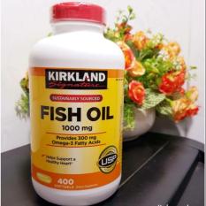 Viên uống dầu cá KIRKLAND SIGNATURE Omega-3 Fish oil 400 viên