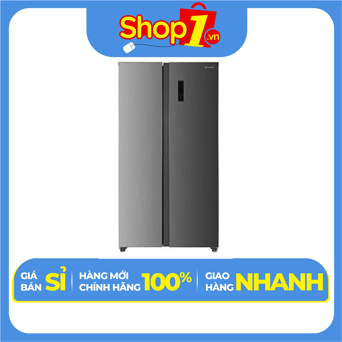 [HN] Tủ lạnh SBS Sharp Inverter 532 lít SJ-SBX530V-SL