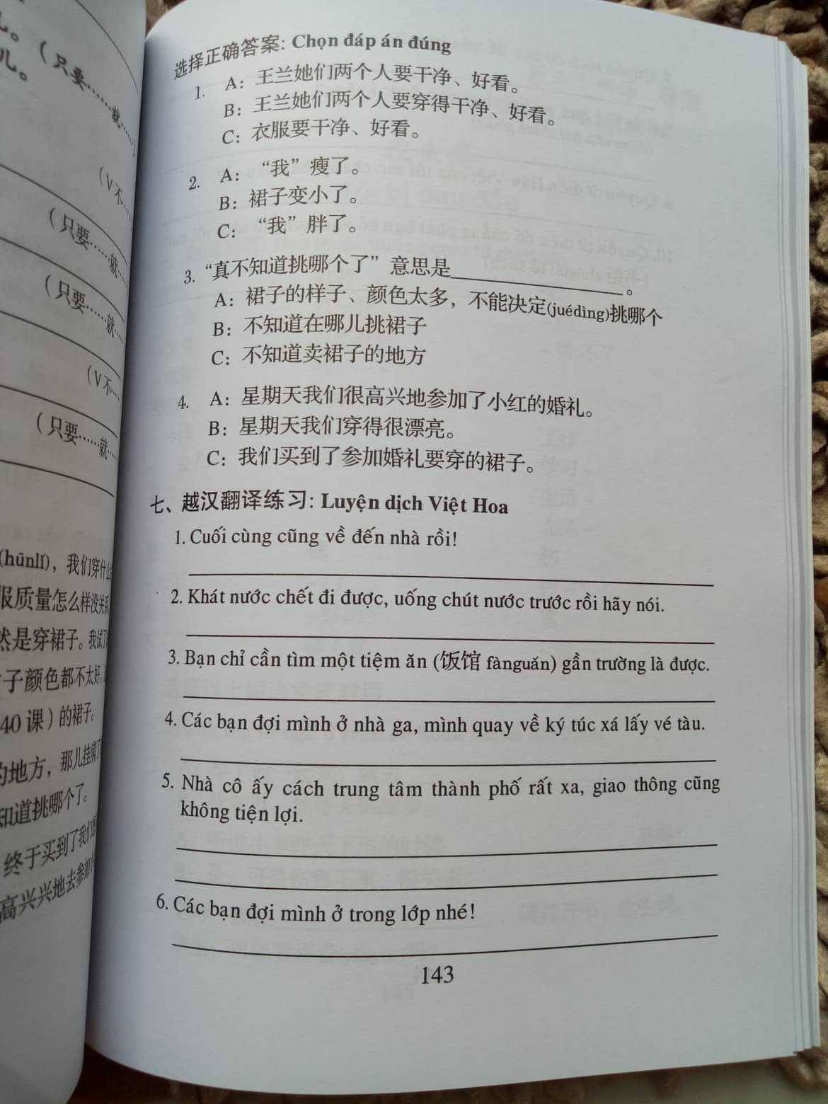 [HCM]Combo bộ 5 sách 301 Câu Đàm Thoại Tiếng Hoa giản thể có bài học bài tập luyện dịch tập...