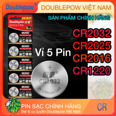 Pin nút CR 2032 2025 2016 1220 3V dung lượng cao Doublepow – Pin đồng hồ kỹ thuật số, chìa khóa xe, bút laser, thiết bị thể dục và các thiết bị y tế