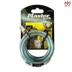 Khóa xe đạp 4 số cố định Master Lock 8143 EURD PRO dây cáp dài 1.2m x 8mm – MSOFT