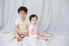 Bộ sợi Modal Easy Wear ngắn tay Rabity 90156 (bé trai/bé gái)