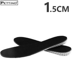 01 cặp Lót giày nam, nữ tăng thêm 1.5cm, 2.5cm hoặc 3.5cm, thoáng khí, êm chân, khử mùi PETTINO-LLTX03