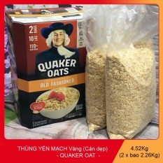 Yến Mạch Quaker Cán Dẹt Mỹ 4.52kg