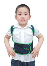 Áo Chống Gù Lưng Và Phòng Cận Thị Maxkids (Xanh)