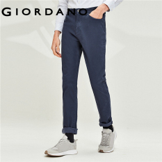 Quần kaki dài nam chất liệu dày dặn form slim ôm dáng thương hiệu quốc tế Giordano 01110089 Free Shipping 01118027