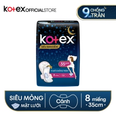 Băng Vệ Sinh Kotex Siêu Ban đêm 35cm SMC 8 miếng