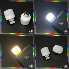 Đèn Led Bóng Búp Mini Chuẩn Cắm USB Trang Trí Máy Tính Led Màu Trắng Màu Vàng