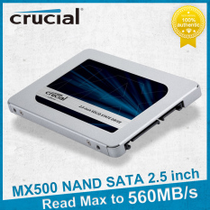Crucial MX500 Ổ Cứng Thể Rắn SSD 3D NAND SATA 2.5 ”Ổ Cứng Máy Tính Tự Làm 560 MBgiây Tốc Độ Cao Cho Máy Tính Xách Tay Máy Tính Cá Nhân Tùy chỉnh