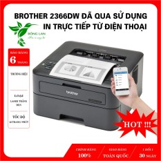 Máy in hai mặt tự động A4-A5 brother 2366dw, in không dây, in trực tiếp từ điện thoại