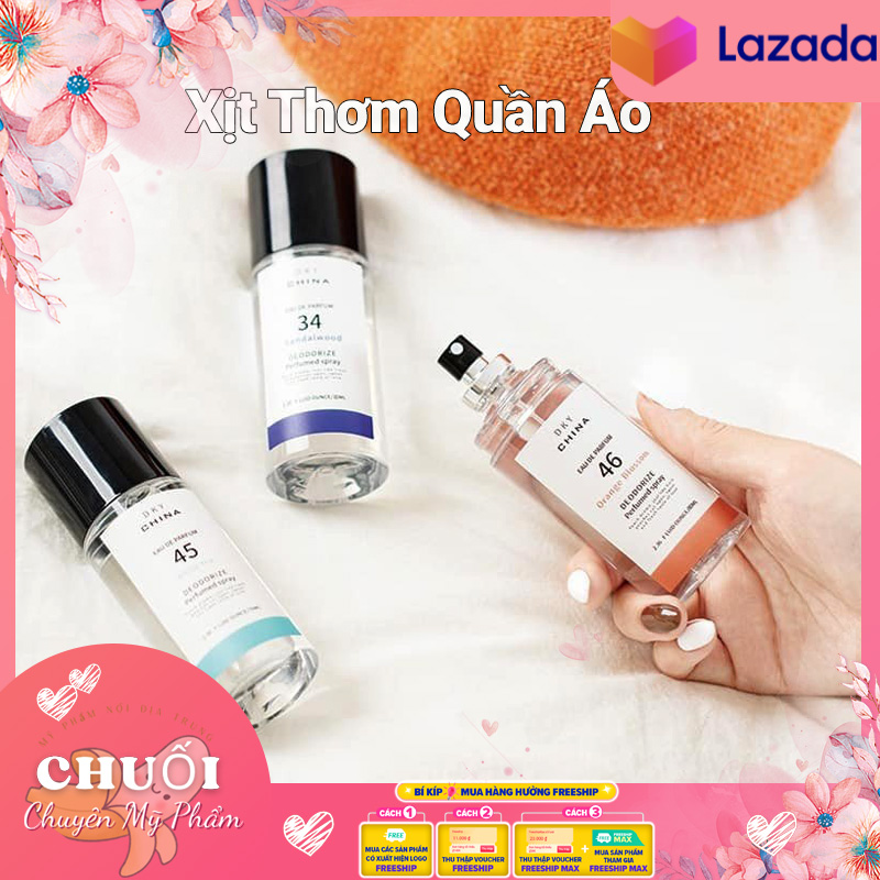 XỊT THƠM QUẦN ÁO QUỐC DÂN DKY (chống được cả muỗi) | Xịt thơm quần áo quốc dân DKY chống...