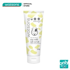 Tẩy Tế Bào Chết Watsons Rejuvenating Soy Milk Salt Scrub Chiết Xuất Đậu Nành 250g