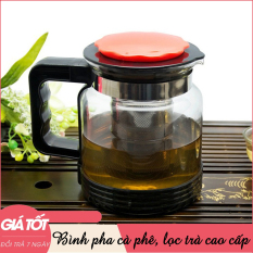 Bình Lọc Trà- Bình Ấm Trà Có Lõi Lọc 1800ML-Bình Pha Trà Và Cà Phê 1.8L/Bình Pha Trà Có Lõi Lọc Cao Cấp Home Wares