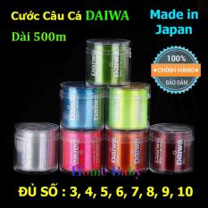 Dây cước câu cá Daiwa Justron dài 500m ( ĐỦ SỐ 3.0 đến 10.0 ) hàng Nhật Bản loại Tốt – HOME BABY