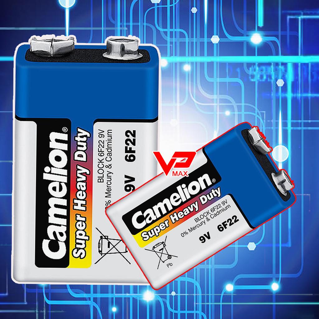 ♦️FREESHIP♦️ Combo 5 viên pin khối 9V Camelion dùng cho Micro không dây, máy báo khói, đèn LED, đèn pin,...