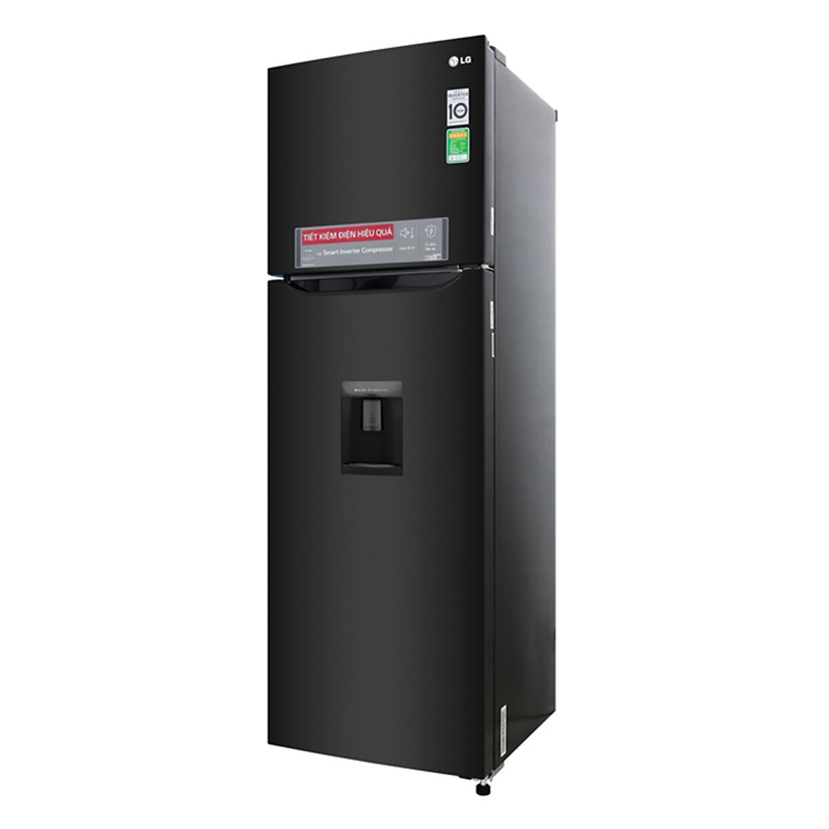 [Trả góp 0%]Tủ lạnh LG GN-D255BL 255 lít Inverter
