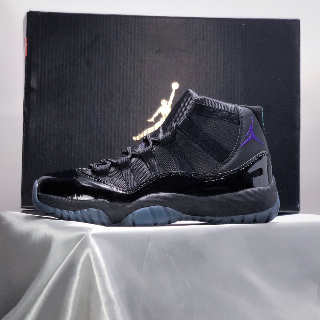 2023 Original J 11 Black Samurai Purple Label Men's and Women's Basketball Shoe