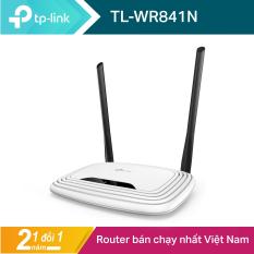 TP-Link Bộ phát wifi không dây (Thiết bị mạng) Chuẩn N 300Mbps TL-WR841N – Hãng phân phối chính thức