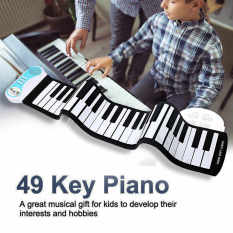 Cuộn Đàn Piano Điện Di Động 61 Phím USB MIDI , Bộ Đàn Piano Điện Tử, Đàn Piano Đàn Organ. đàn piano mini cho trẻ