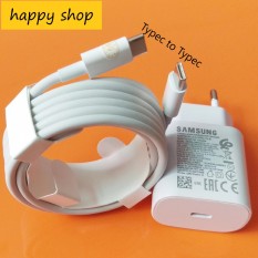 Bộ Sạc Siêu Nhanh 25W , Củ + Cáp Adaptor 25W + Cable chuẩn C to C Dùng Cho Samsung – Bảo Hành 12 Tháng Đổi Mới. Happy Shop – Công Nghệ GIOVANI