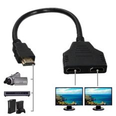 Dây chia tín hiệu HDMI 1 ra 2 (Đen)