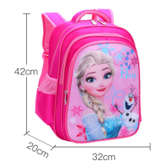 Balo học sinh 3 ngăn lớn siêu nhẹ với thiết kế dễ thương (42cm X 32cm X 20cm) – QC184