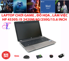 top [Trả góp 0 ]Laptop HP Probook 4530s – thiết kế đẹp mạnh mẽ ( i5-2420M ram 8Gssd 256g VGA on Intel HD 3000 15.6 inch HD)