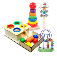 Đồ Chơi Gỗ Thông Minh Giúp Bé Phát Triển Tư Duy Sản Xuất Theo Phương Pháp Montessori Cho Trẻ Vừa Chơi Vưa Học, Đồ Chơi Trẻ Em Loại Mới Năm 2021 Được Sản Xuất Tại Xưởng