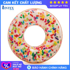 Phao tròn bánh quy 114cm INTEX 56263 – Phao bơi cho bé, Phao bơi trẻ em, người lớn