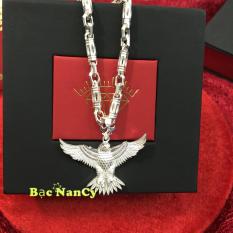 Dây Chuyền Vòng Cổ Nam Bạc Thật 925 Đại Bàng Tung Cánh Phong Cách Mạnh Mẽ – Thương Hiệu Bạc NanCy