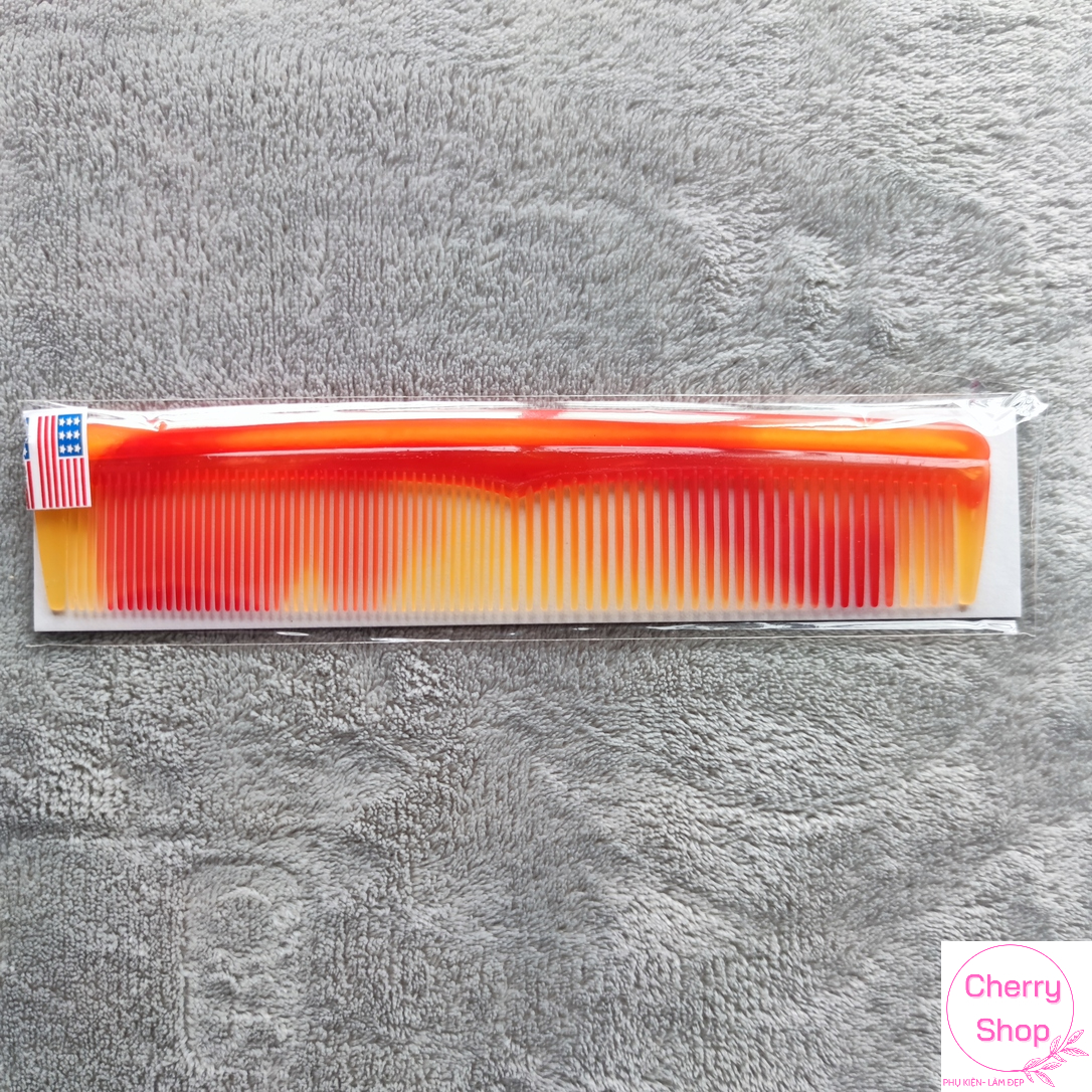 [Tặng Tăm Xỉa Răng] Lược chải tóc gỡ rối chất liệu nhựa cao cấp răng to và nhỏ đủ màu...