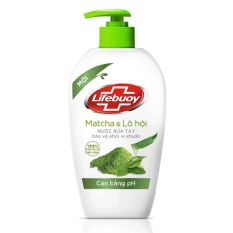 Nước rửa tay cân bằng ph Lifebuoy matcha và lô hội 180g sản phẩm tốt, đảm bảo chất lượng, có nguồn gốc xuất xứ rõ ràng, an toàn cho người tiêu dùng