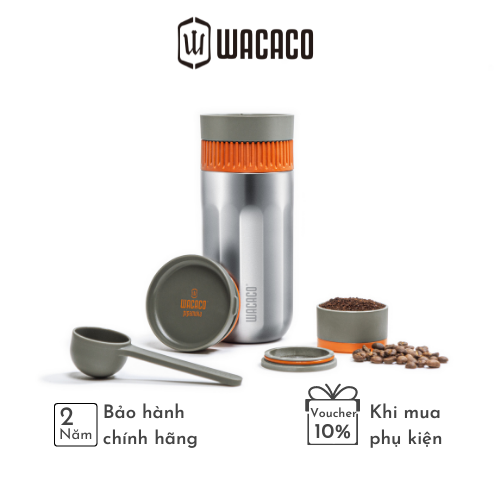 Bình pha cà phê đa dụng Wacaco Pipamoka - tích hợp bình giữ nhiệt - Bảo hành chính hãng 24...