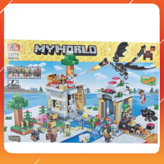 Đồ Chơi Noel – Xếp Hình Thông Minh Mine Craft 35070 – Đồ Chơi Trẻ Em Toy Mart