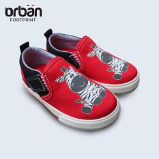 Giày Slipon bé trai Urban UB1902 đỏ