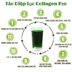 Tảo Diệp Lục Collagen KYO – Mẫu Mới Nhất + Thẻ Bảo Hành + Check Mã Điện Tử