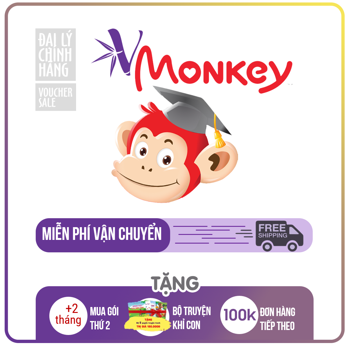 Vmonkey (Trọn đời, 1 năm, 6 tháng) – Kho truyện tranh tương tác và kho sách nói khổng lồ