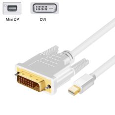 Febrain cho máy tính xách tay HDTV sấm sét cổng 1.8m Mini DisplayPort để DVI Cáp video Mini dp sang DVI Cáp chuyển đổi dòng