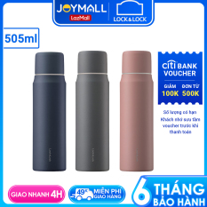 Bình giữ nhiệt Lock&Lock 505ml Maman Cup Vacuum Bottle LHC1487 – Hàng chính hãng, nắp dùng làm cốc nước uống – JoyMall